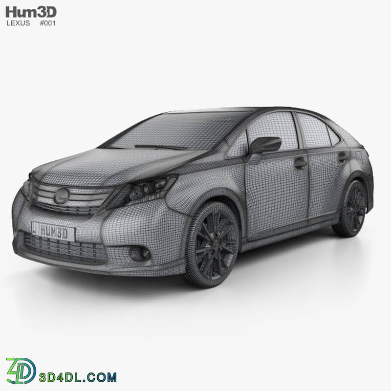 Hum3D Lexus HS 2010