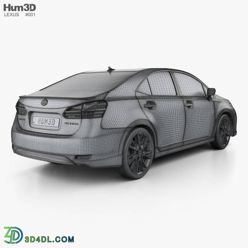 Hum3D Lexus HS 2010