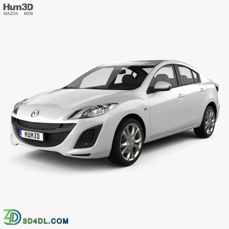 Hum3D Mazda 3 Sedan 2011