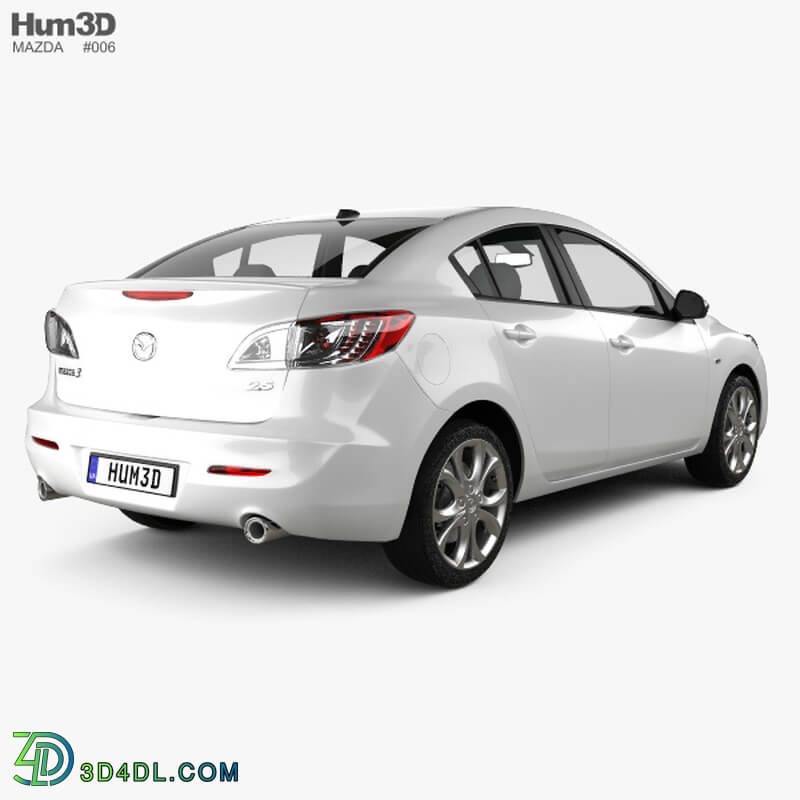 Hum3D Mazda 3 Sedan 2011