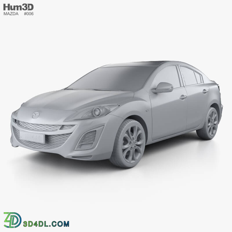 Hum3D Mazda 3 Sedan 2011