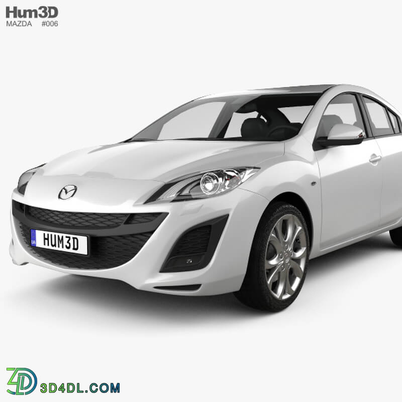 Hum3D Mazda 3 Sedan 2011