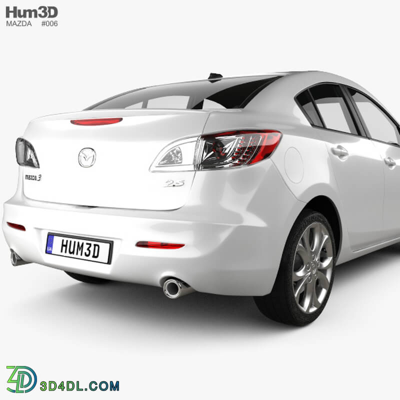 Hum3D Mazda 3 Sedan 2011