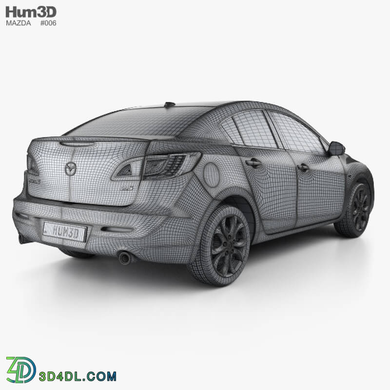 Hum3D Mazda 3 Sedan 2011