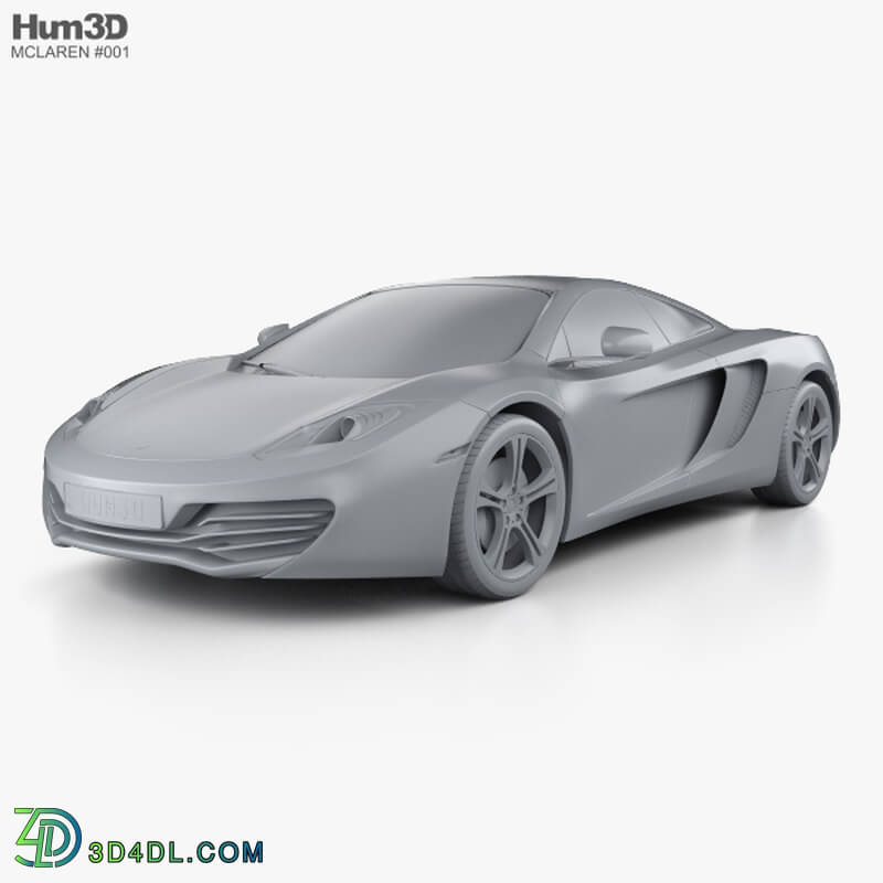 Hum3D McLaren MP4 12C 2011