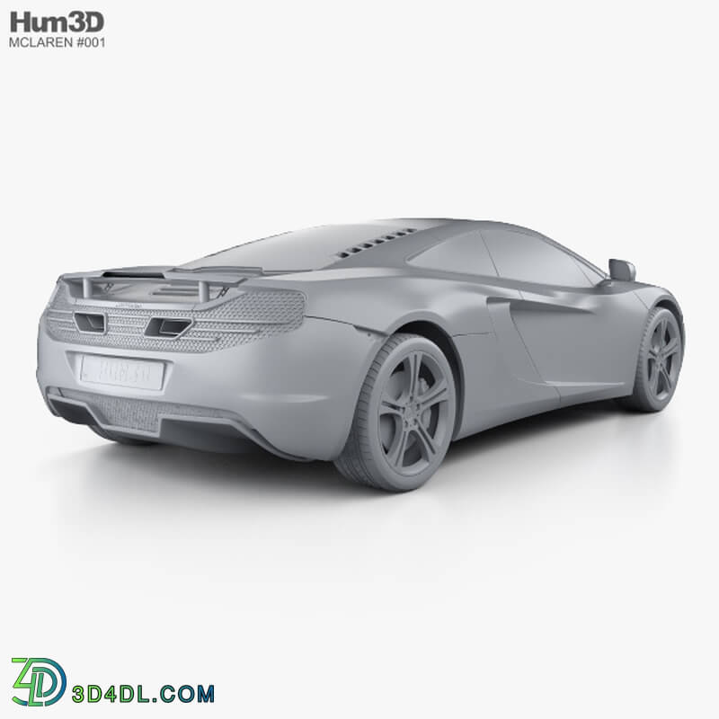 Hum3D McLaren MP4 12C 2011