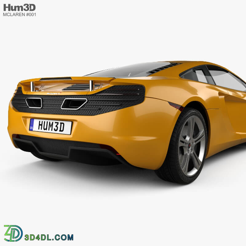 Hum3D McLaren MP4 12C 2011