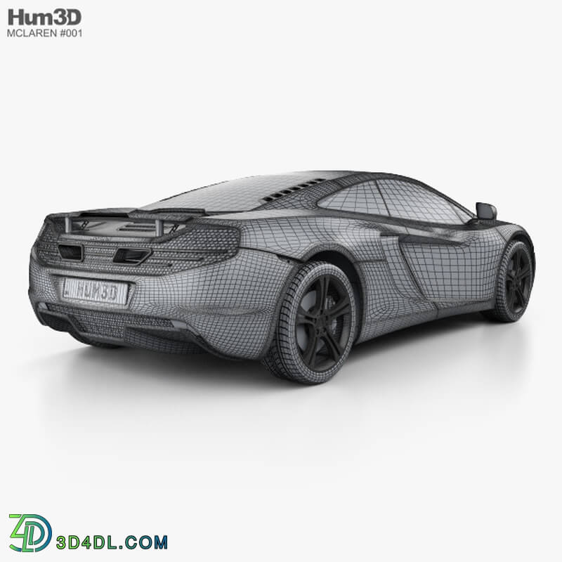 Hum3D McLaren MP4 12C 2011