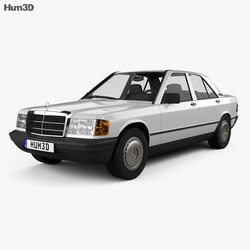 Hum3D Mercedes Benz 190 W201 1982 