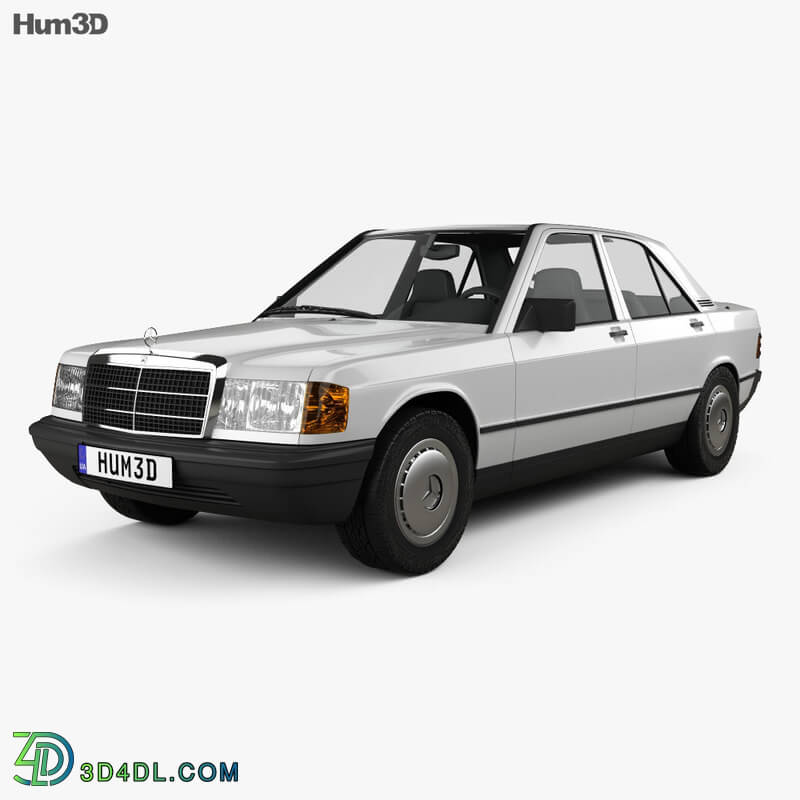 Hum3D Mercedes Benz 190 W201 1982