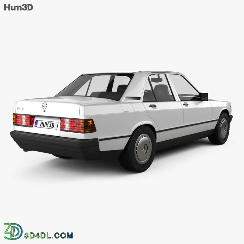 Hum3D Mercedes Benz 190 W201 1982