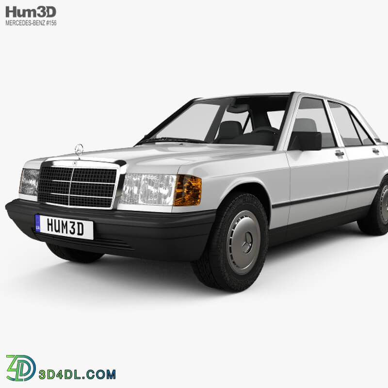 Hum3D Mercedes Benz 190 W201 1982