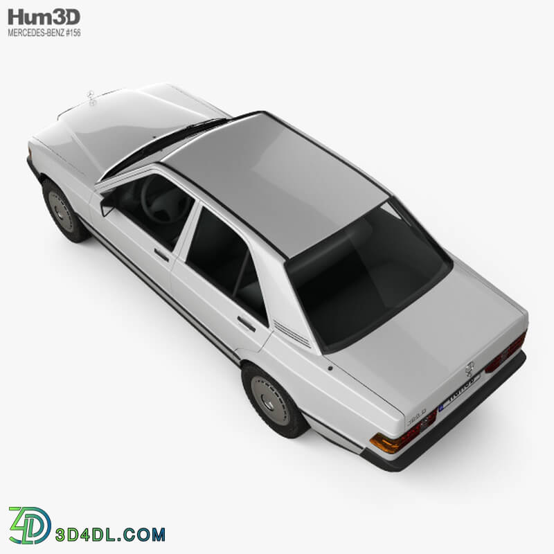 Hum3D Mercedes Benz 190 W201 1982