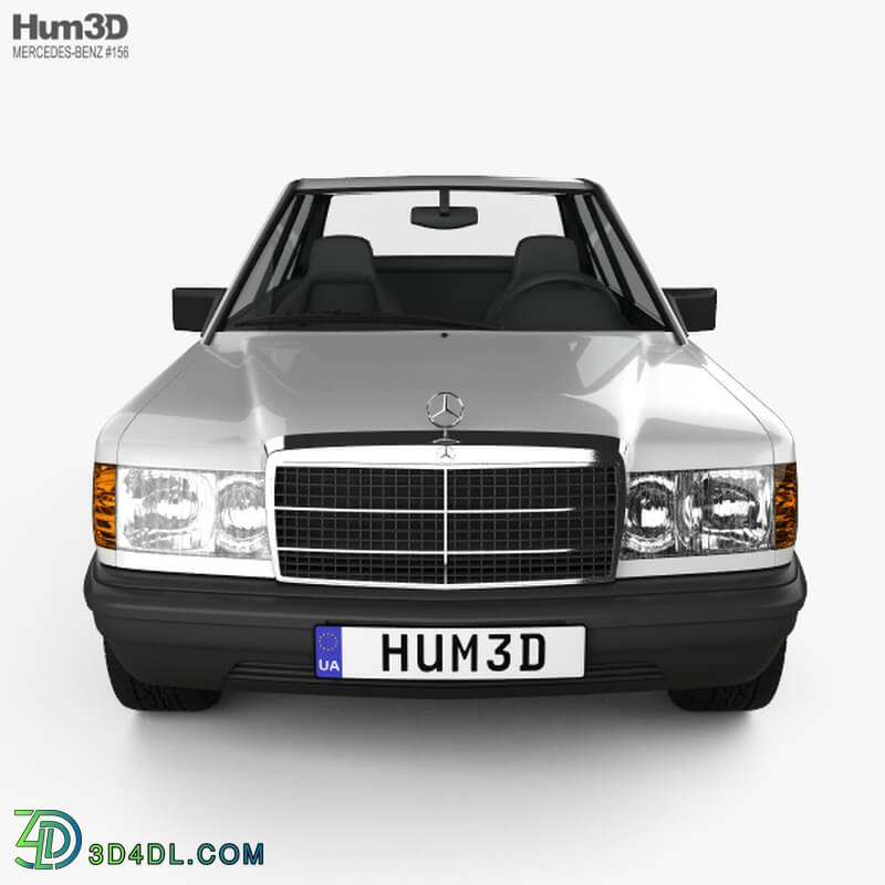 Hum3D Mercedes Benz 190 W201 1982