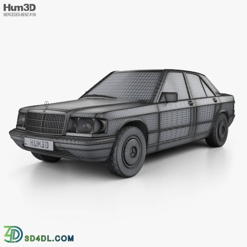 Hum3D Mercedes Benz 190 W201 1982