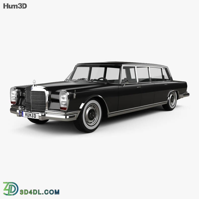 Hum3D Mercedes Benz 600 W100 Pullman 1964