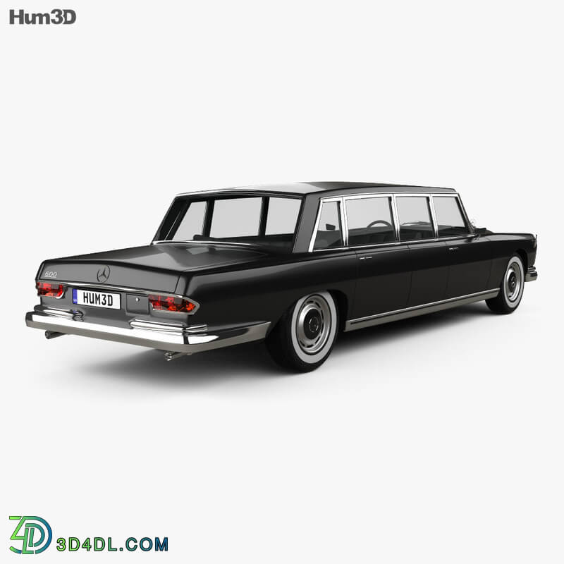 Hum3D Mercedes Benz 600 W100 Pullman 1964