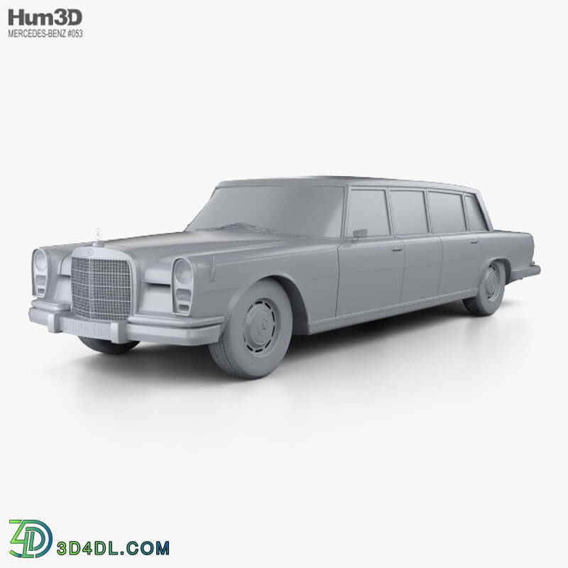 Hum3D Mercedes Benz 600 W100 Pullman 1964