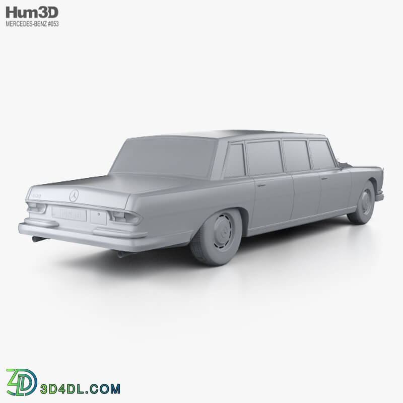 Hum3D Mercedes Benz 600 W100 Pullman 1964