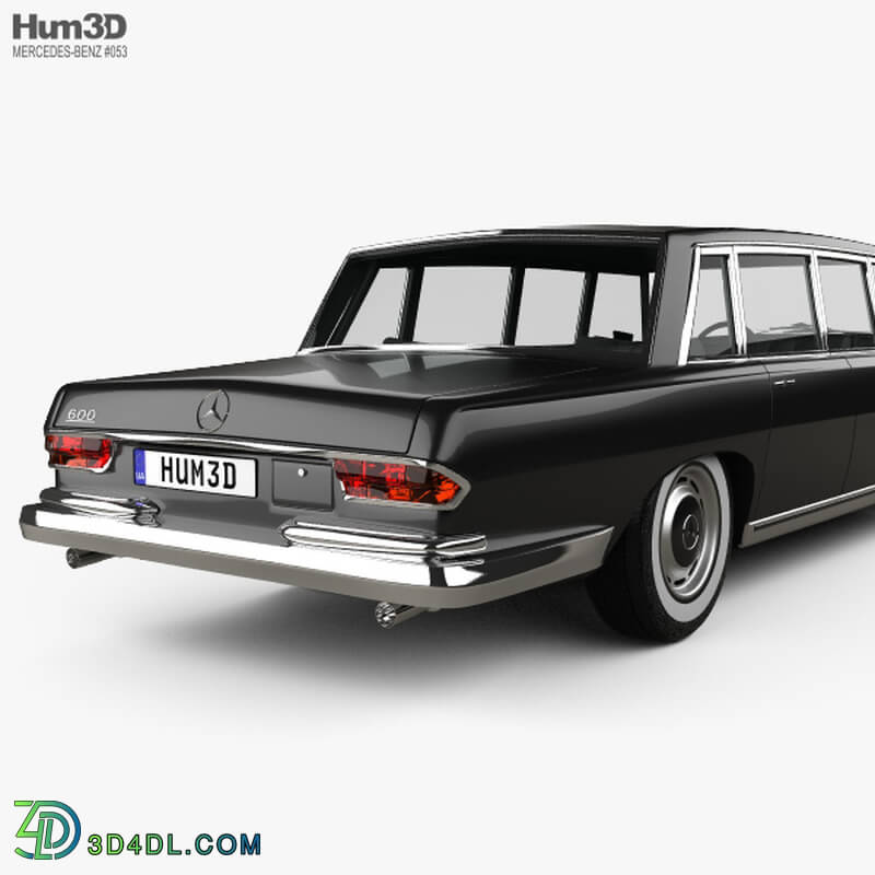 Hum3D Mercedes Benz 600 W100 Pullman 1964