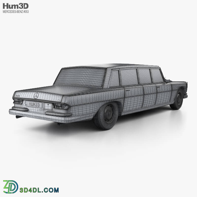 Hum3D Mercedes Benz 600 W100 Pullman 1964