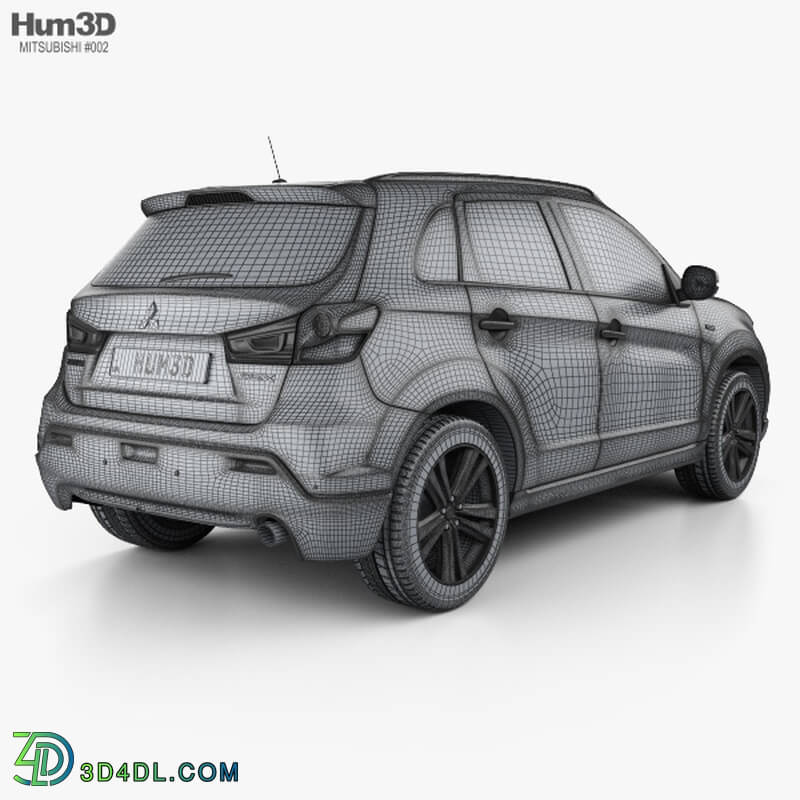 Hum3D Mitsubishi ASX 2011