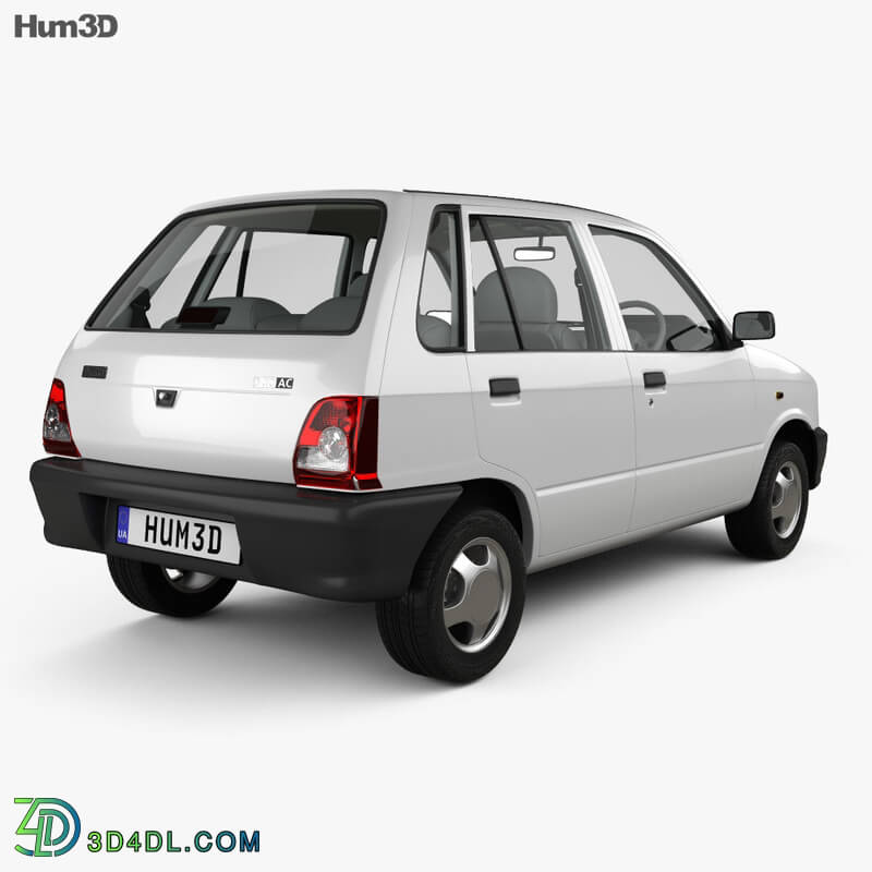 Hum3D Suzuki Maruti 800 with HQ interior 1986