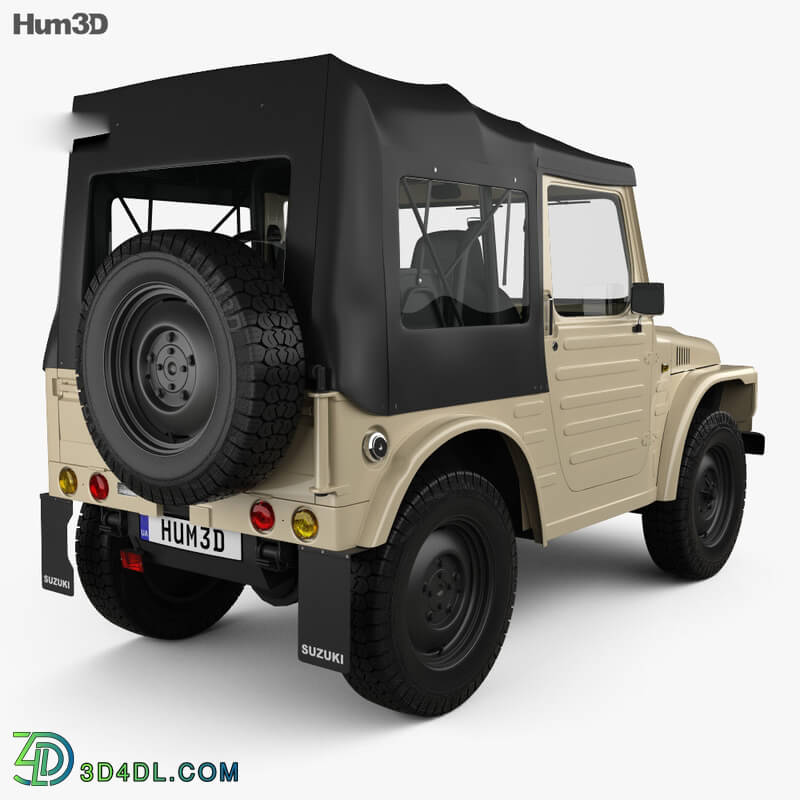 Hum3D Suzuki Jimny with HQ interior 1977