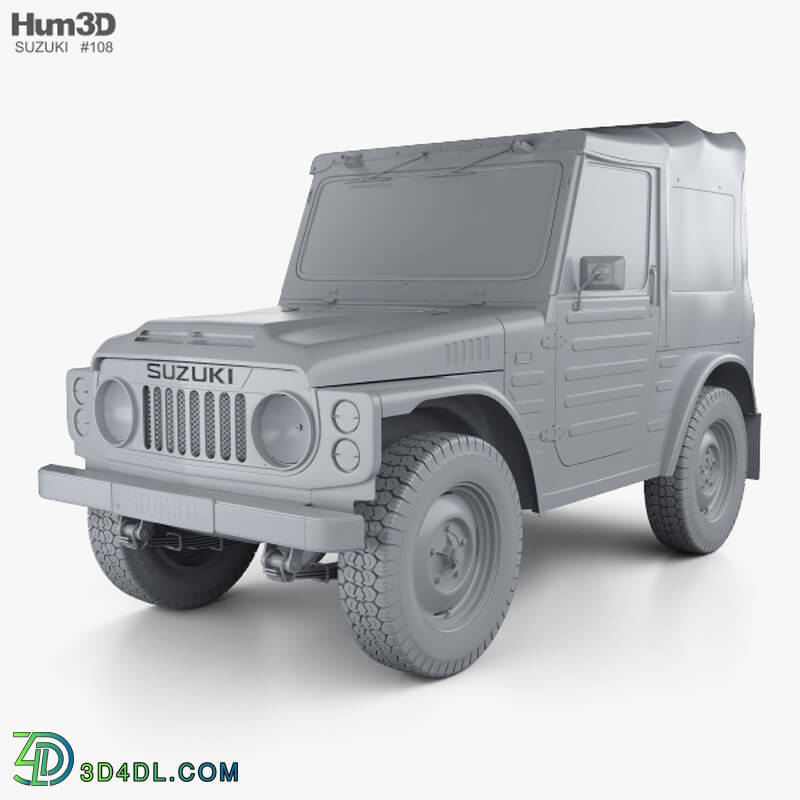 Hum3D Suzuki Jimny with HQ interior 1977