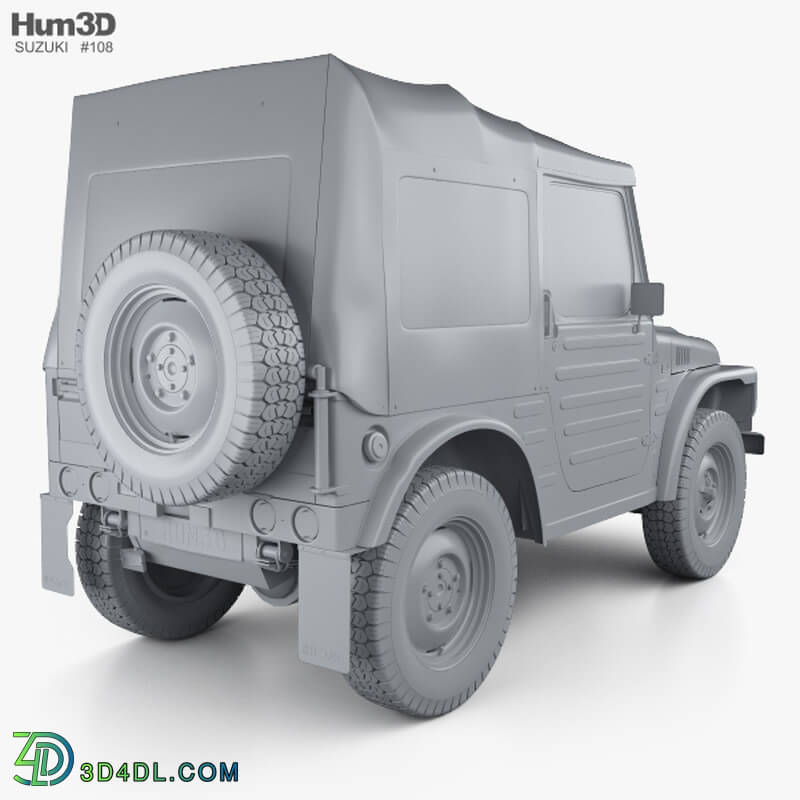 Hum3D Suzuki Jimny with HQ interior 1977