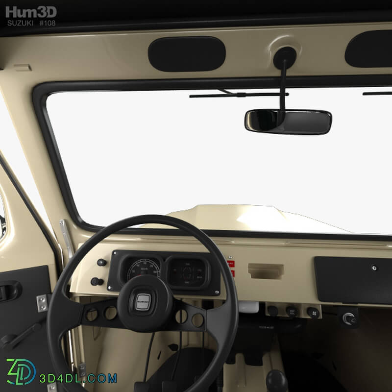 Hum3D Suzuki Jimny with HQ interior 1977