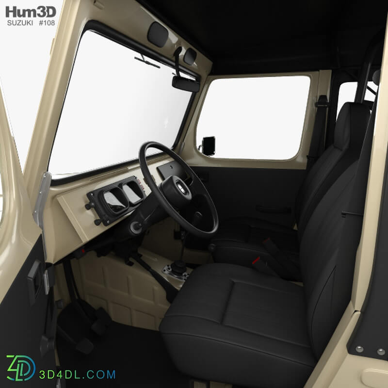 Hum3D Suzuki Jimny with HQ interior 1977