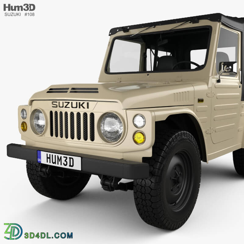 Hum3D Suzuki Jimny with HQ interior 1977