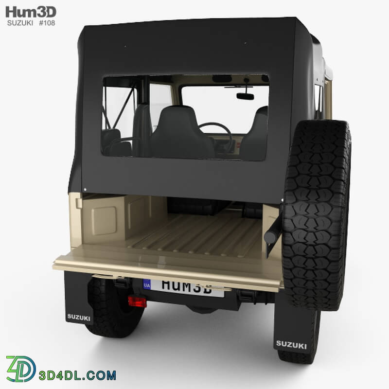 Hum3D Suzuki Jimny with HQ interior 1977