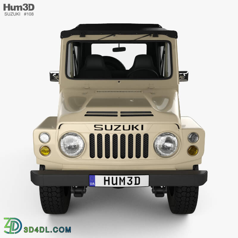 Hum3D Suzuki Jimny with HQ interior 1977