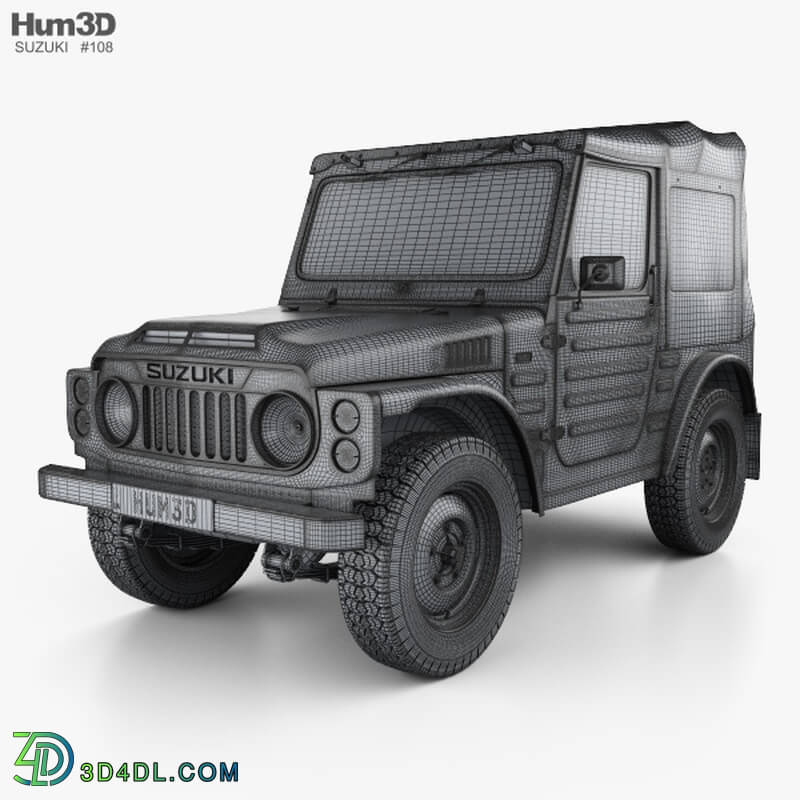 Hum3D Suzuki Jimny with HQ interior 1977