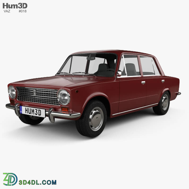 Hum3D VAZ Lada 2101 1970