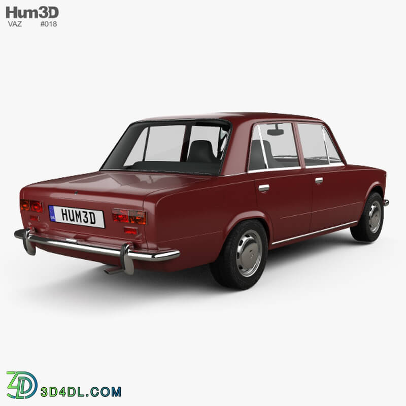 Hum3D VAZ Lada 2101 1970