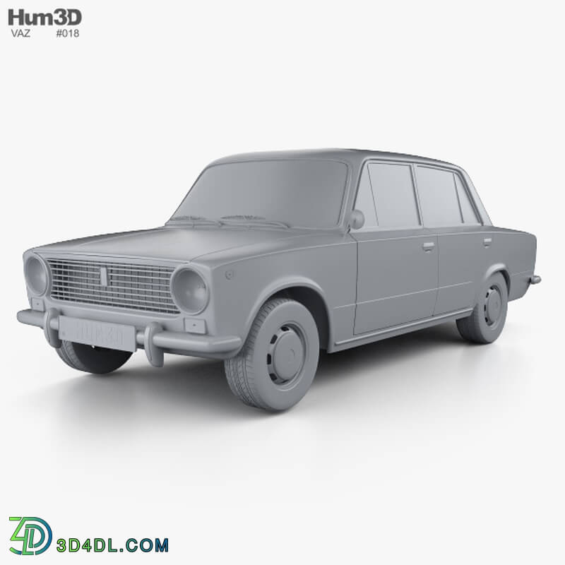 Hum3D VAZ Lada 2101 1970