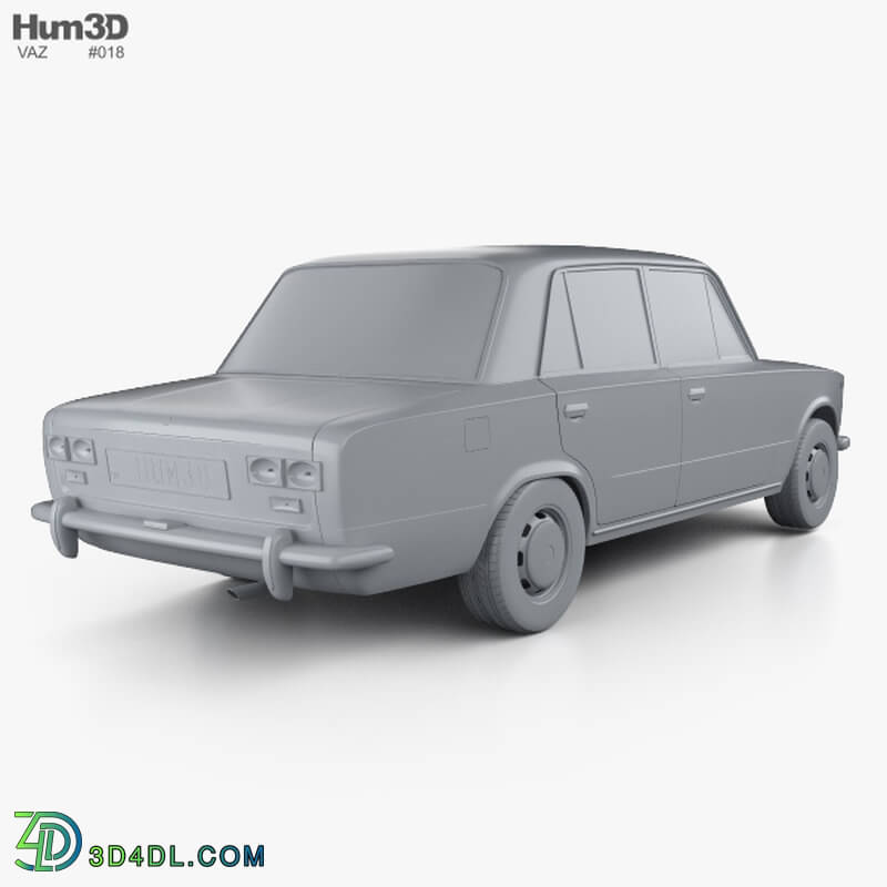 Hum3D VAZ Lada 2101 1970