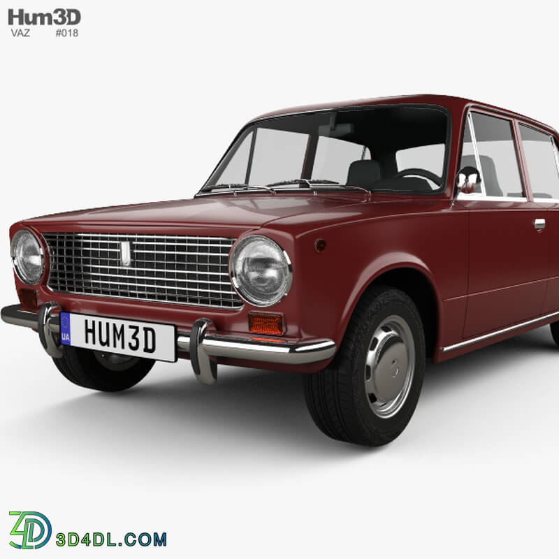 Hum3D VAZ Lada 2101 1970