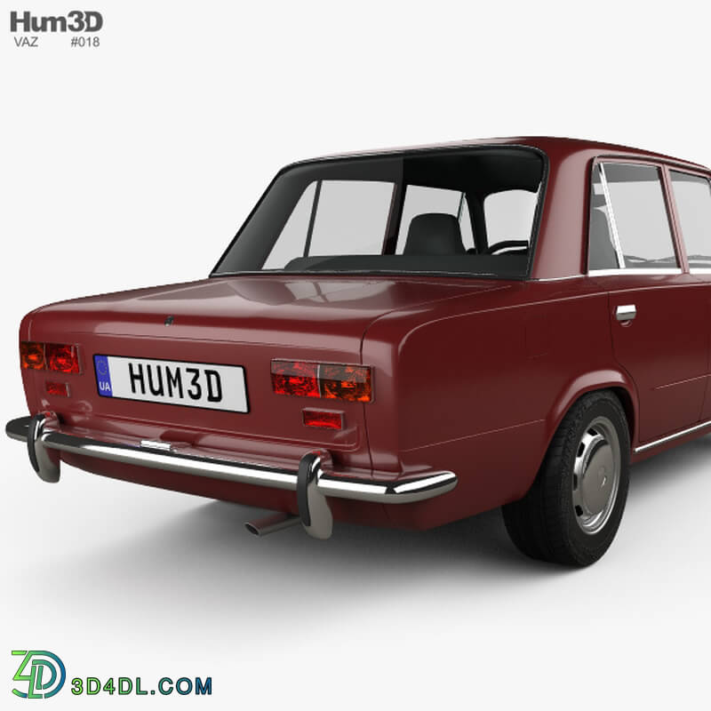 Hum3D VAZ Lada 2101 1970