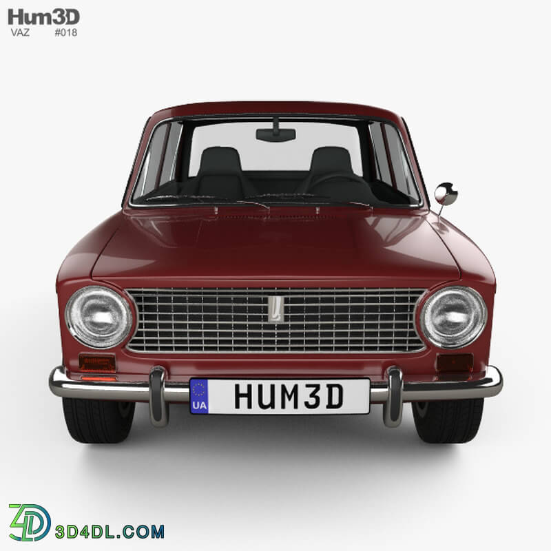 Hum3D VAZ Lada 2101 1970