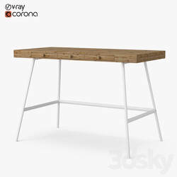Table - Ikea lillasen desk 