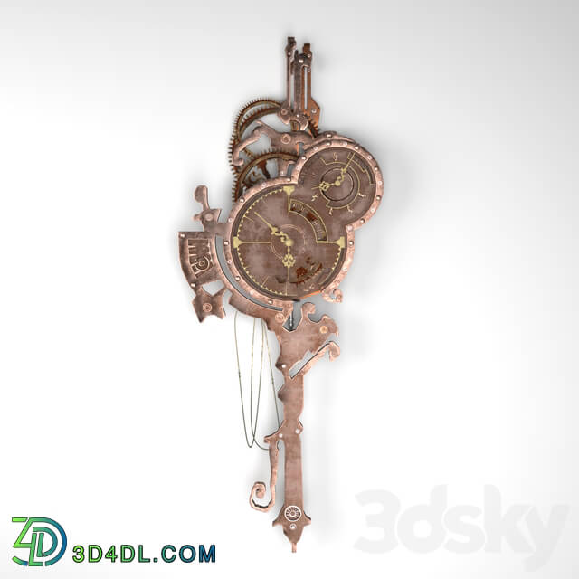 Watches _ Clocks - Iron_Clock