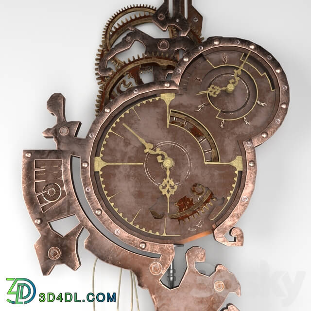 Watches _ Clocks - Iron_Clock