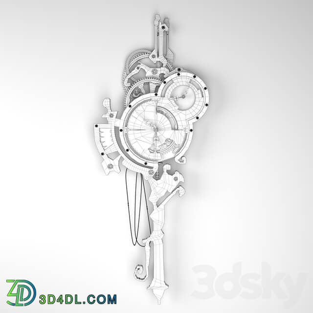 Watches _ Clocks - Iron_Clock