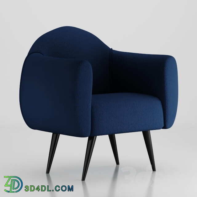 Arm chair - Velvet chair