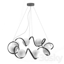 Chandelier - Pendant ceiling chandelier _COSMINE_ 