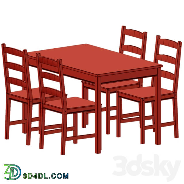 Table _ Chair - Yokmokk Ikea _ Jokmokk Ikea